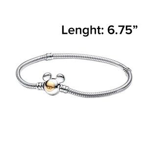 Chain Charm Bracelet 6.75” | 925 Silver | Brand New
